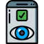 Eye scan icon 64x64