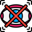 Eye scan icon 64x64