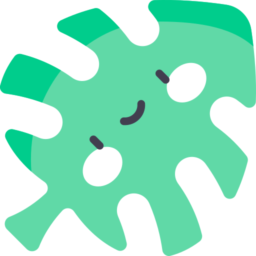 Monstera leaf icon