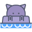 Hippopotamus icon 64x64