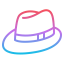 Fedora hat Symbol 64x64