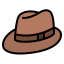 Fedora hat Symbol 64x64