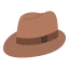 Fedora hat Symbol 64x64