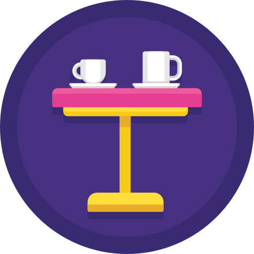 Coffee table icon