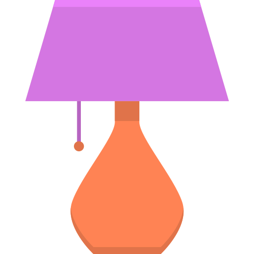 Table lamp icon