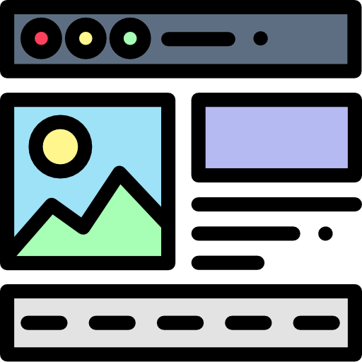 Web design icon