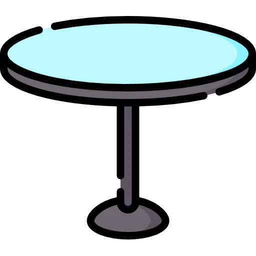Round table icon