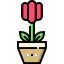 Flower pot Ikona 64x64
