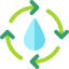 Water cycle icon 64x64