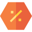 Percent icon 64x64