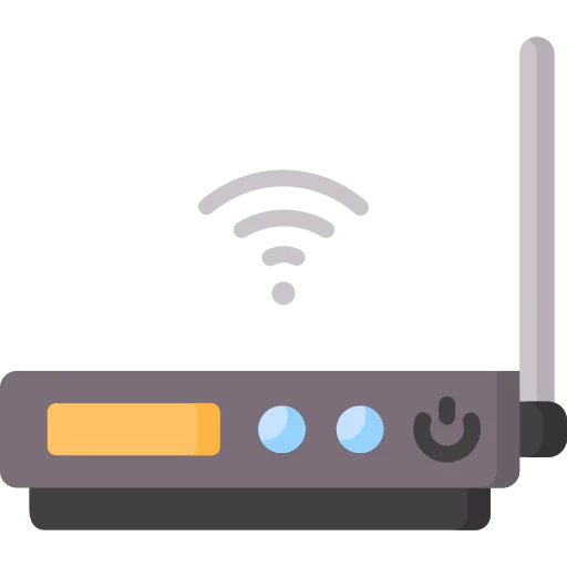 Wireless router icon