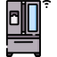 Smart refrigerator icon 64x64