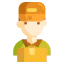 Delivery man icon 64x64