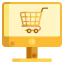 Online shopping icon 64x64
