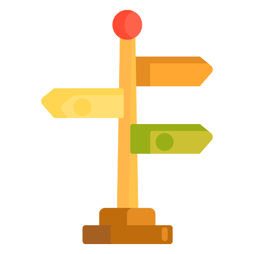 Signpost icon