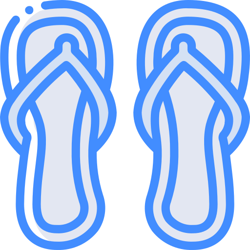 Flip flops icon
