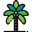 Palm tree icon 64x64