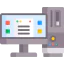 Desktop computer アイコン 64x64