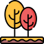 Autumn tree icon 64x64