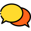 Speech bubble ícono 64x64
