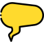 Speech bubble ícono 64x64