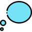 Speech bubble ícono 64x64