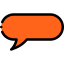 Speech bubble ícono 64x64