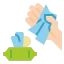 Wet wipes icon 64x64