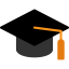 Mortarboard icon 64x64