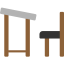 Desk chair icon 64x64