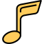 Musical note icon 64x64