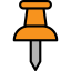 Push pin icon 64x64