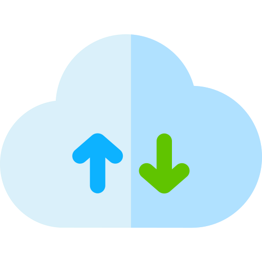 Computing cloud アイコン
