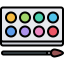 Color palette icon 64x64