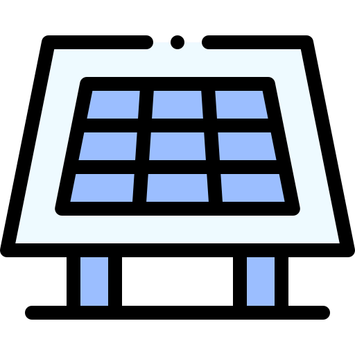 Solar panel icon