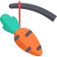 Carrot and stick icon 64x64