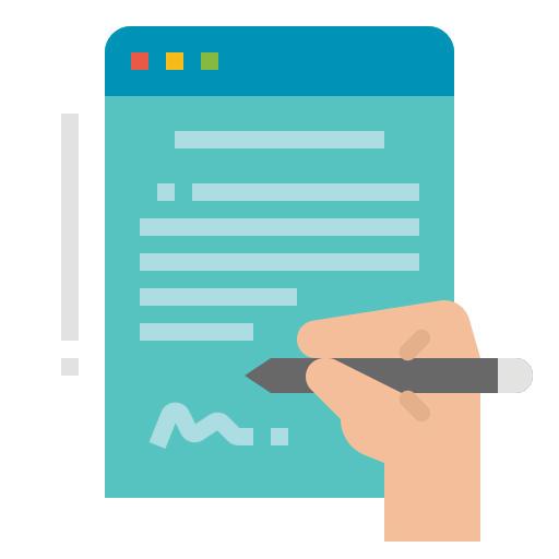 Contract icon