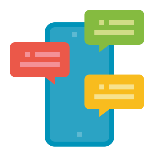 Mobile chat icon