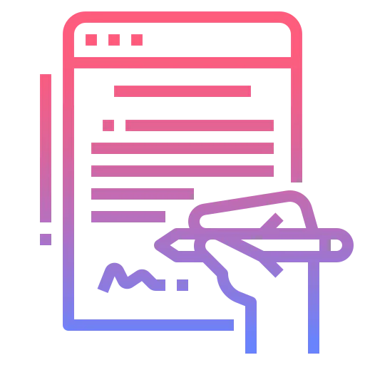 Contract icon