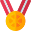 Gold medal icon 64x64