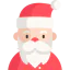 Santa claus icon 64x64