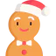 Gingerbread man іконка 64x64