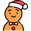 Gingerbread man іконка 64x64