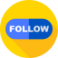Follow icon 64x64