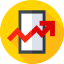 Growth chart icon 64x64