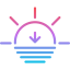 Sunset icon 64x64