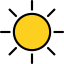 Sun icon 64x64