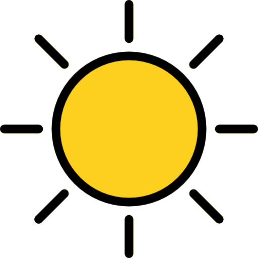 Sun icon