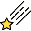 Падающая звезда иконка 64x64