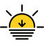 Sunset icon 64x64